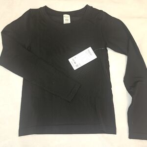 Athleta Renew Seamless Crewneck Top (Black), Women's MEDIUM, NWT